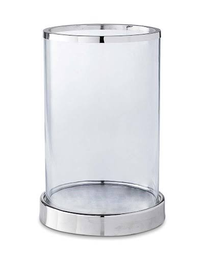Nickel Candle Holders N9642