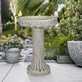 24" H Concrete Bird Bath X348548