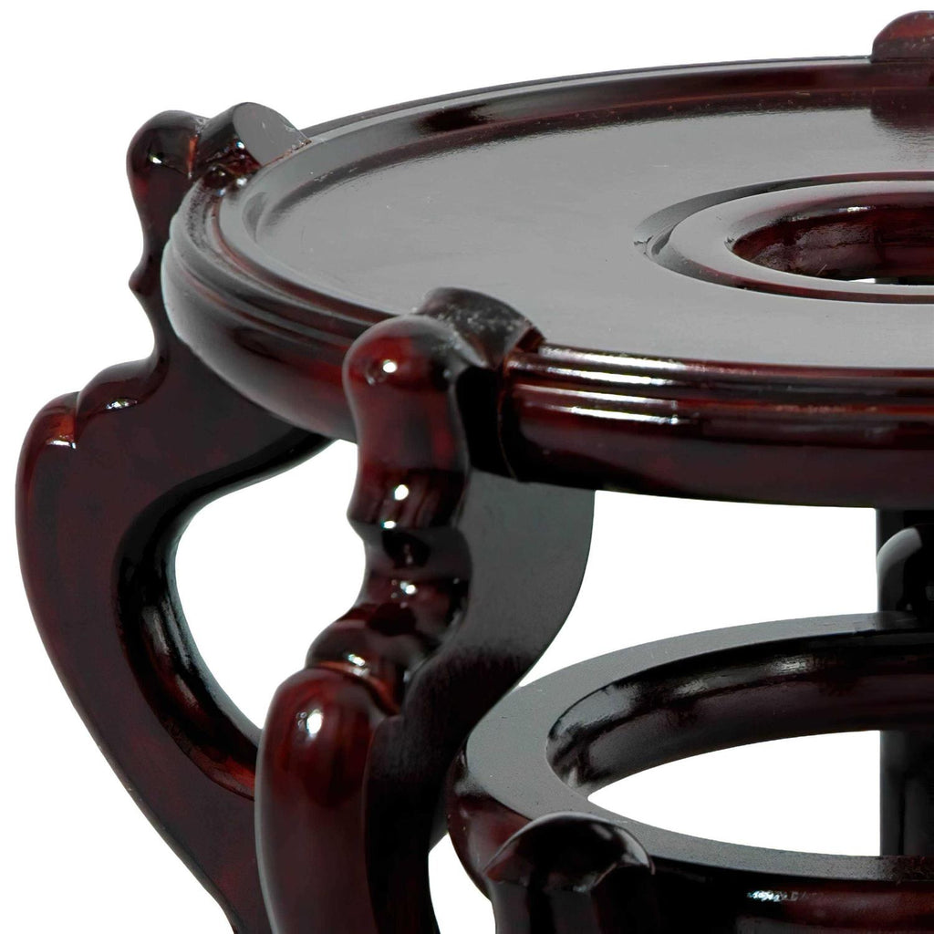 Rosewood Fishbowl Stand H57145
