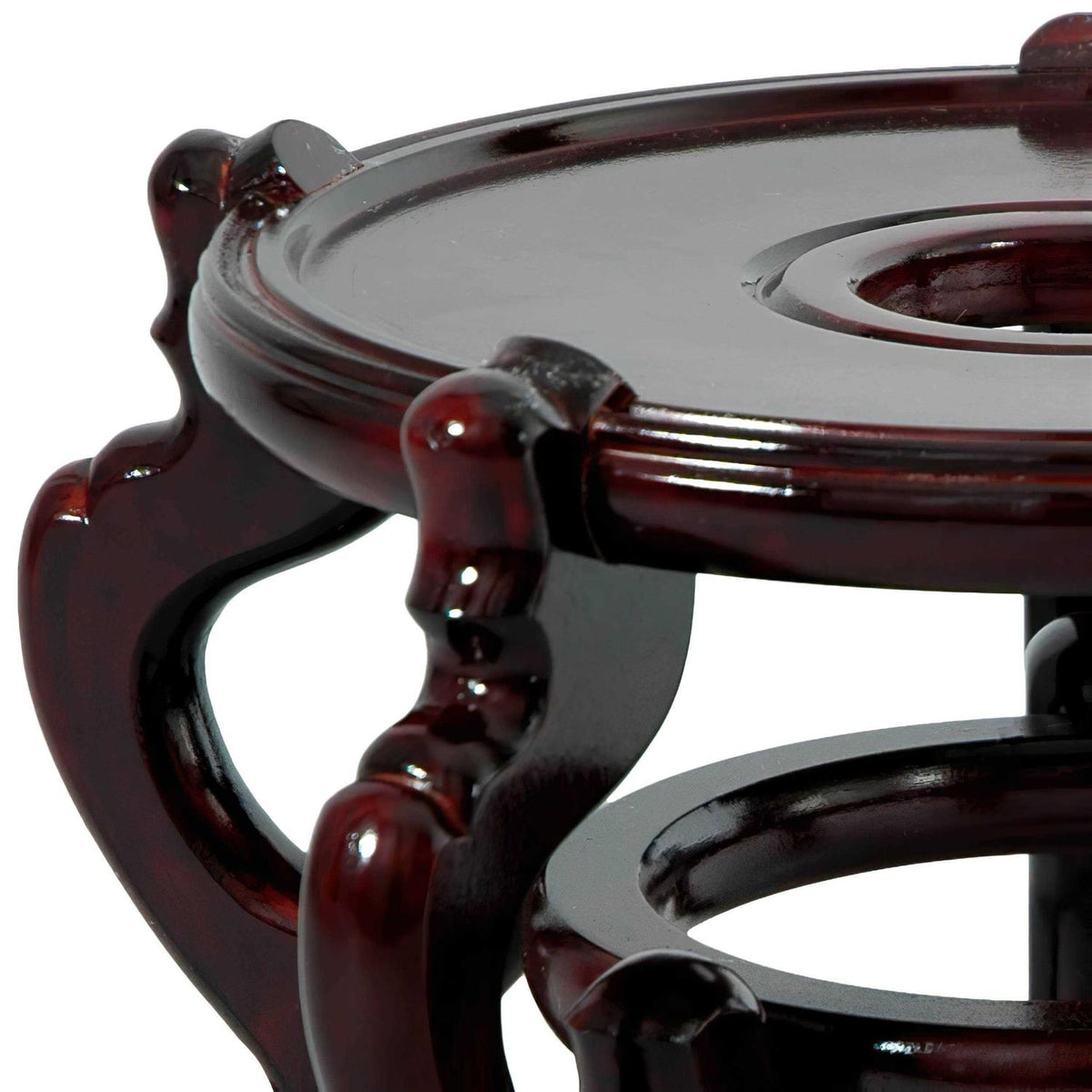 Rosewood Fishbowl Stand H57145