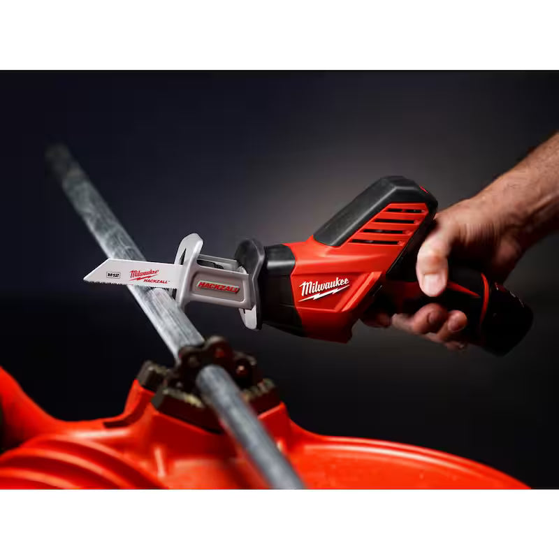 12V Cordless Reciprocating Saw Kit with Ratchet and Battery Pack Q78328