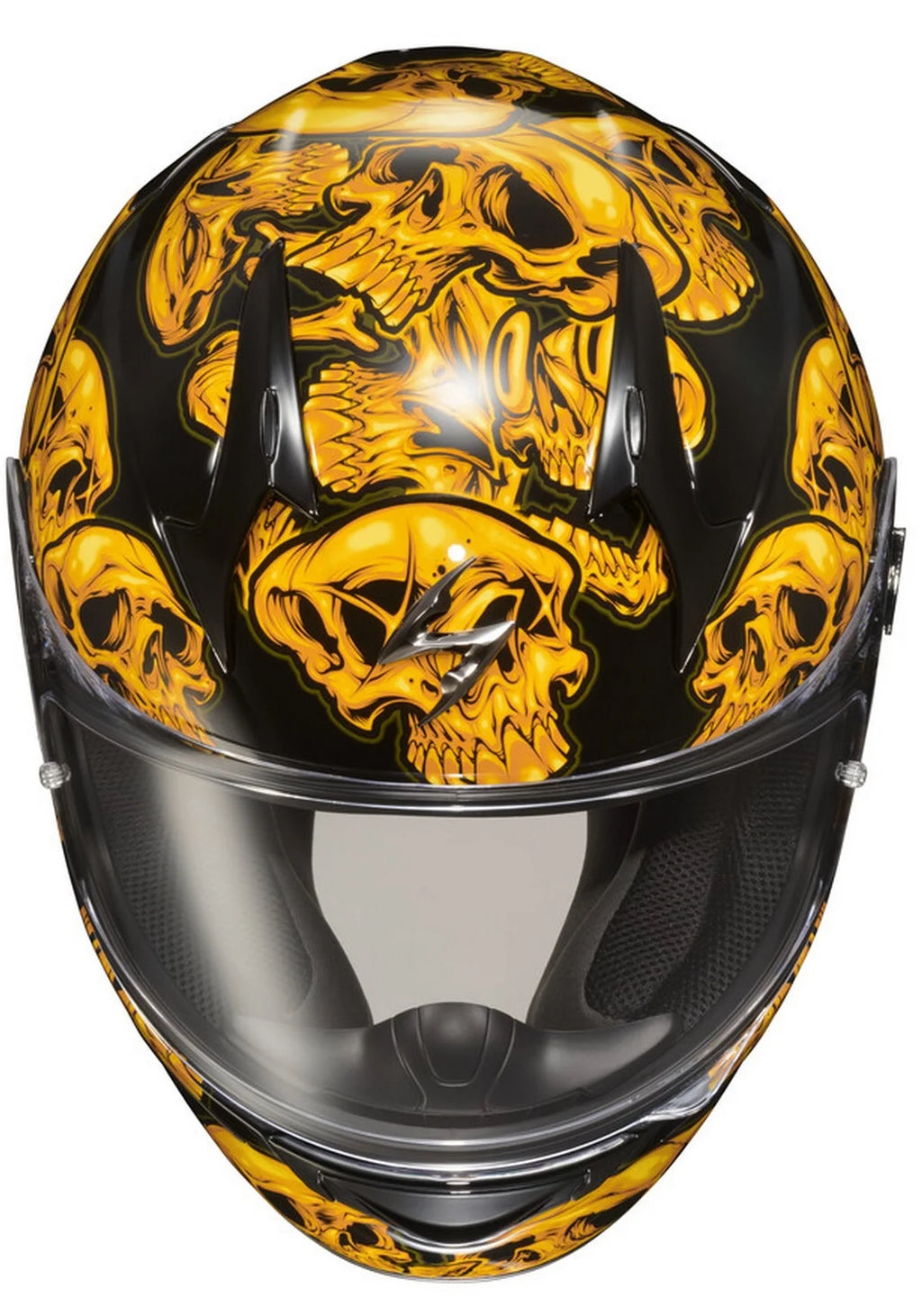 Orange Motorcycle Helmet Z7108
