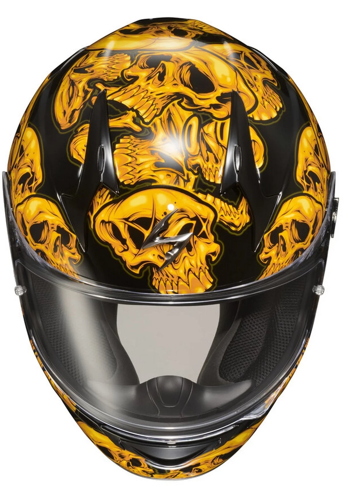 Orange Motorcycle Helmet Z7108