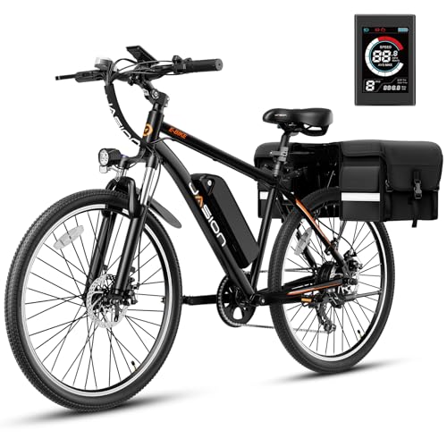 Electric Bike with 500W Motor, 360Wh Battery, 7-Speed, 26" Tires W916130