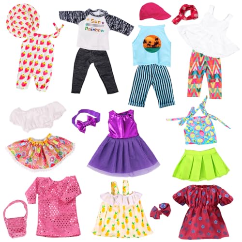 10 Sets 18 Inch Doll Clothes and Accessories T734