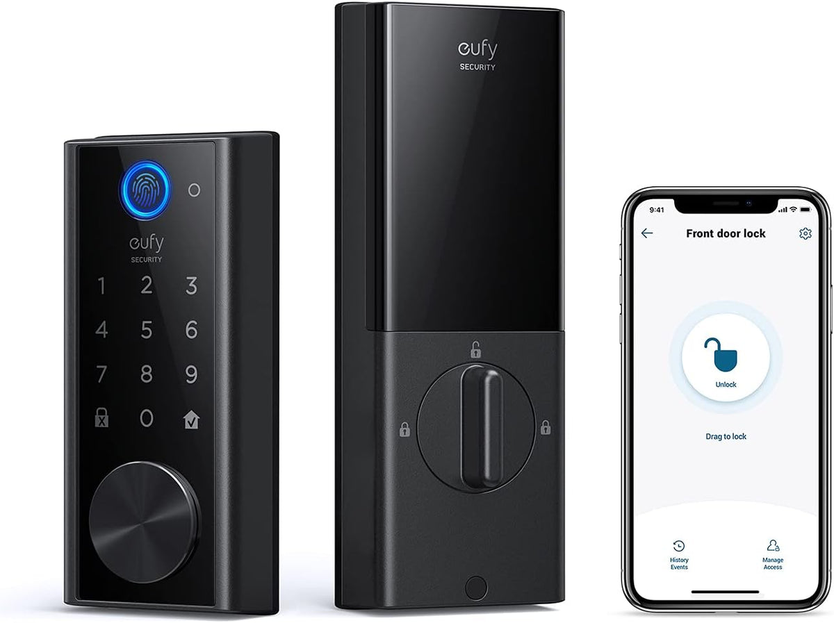 Smart Lock Touch & Wi-Fi Fingerprint Keyless Entry Door Lock O3314