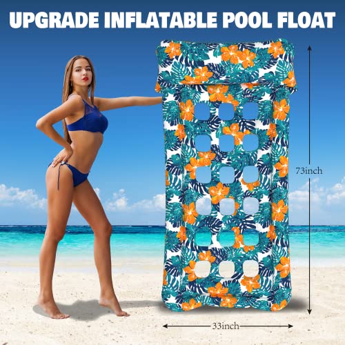 Oversized Inflatable Pool Floats Lounge 2 Pack Z74265