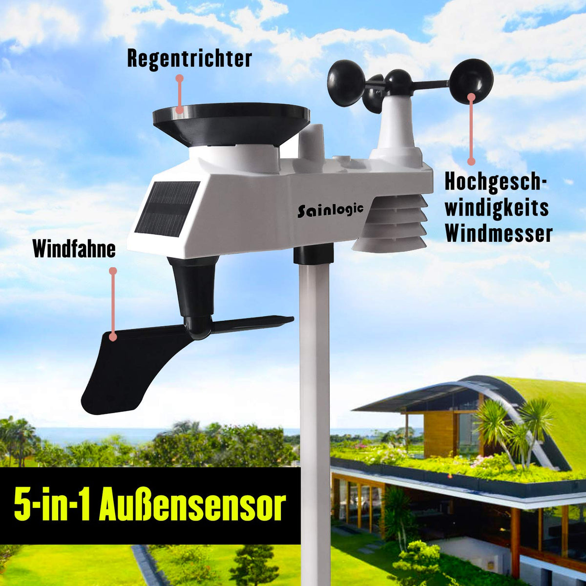 Wireless Weather Station with Outdoor Sensor Y800583