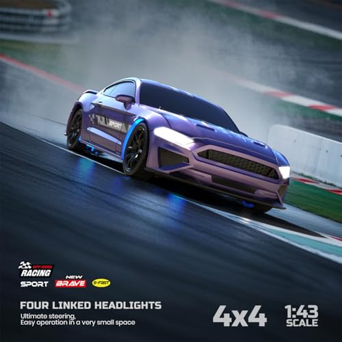 1:43 Scale Mini RC Drift Car with Gyro 2.4Ghz Remote Control V602159