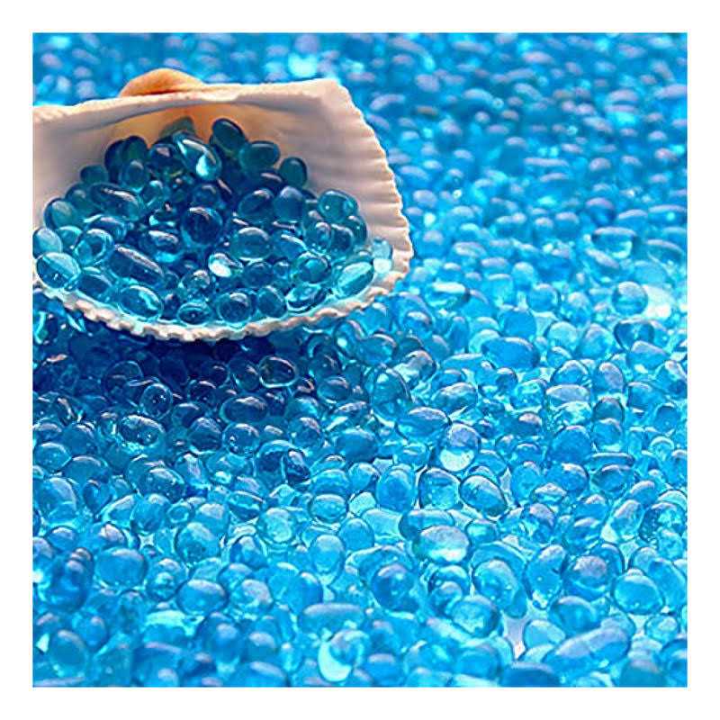 1lb Glass Stones Non-toxic Artificial Crystal Gemstones Z949