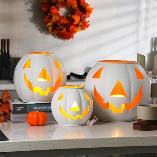 LED Candles and Cloth Decor Set 3-Piece Set O8056