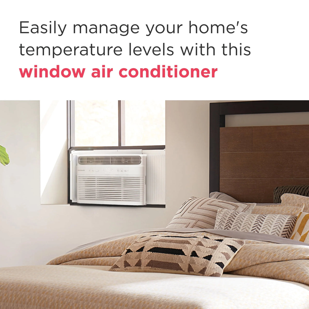 5,000 BTU Window Air Conditioner with Remote Control Y9831