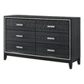 Weathered Black Dresser Z30912