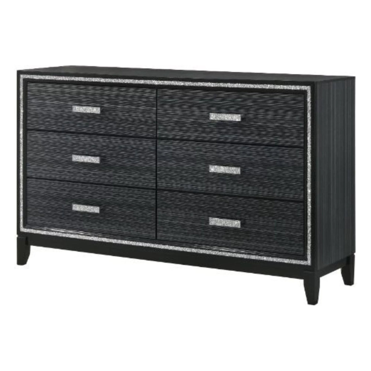 Weathered Black Dresser Z30912