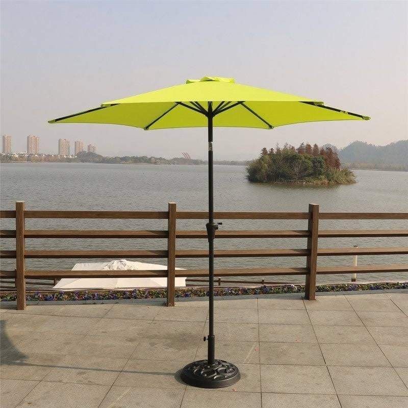 9 Feet Pole Umbrella with Carry Bag and Base X76554