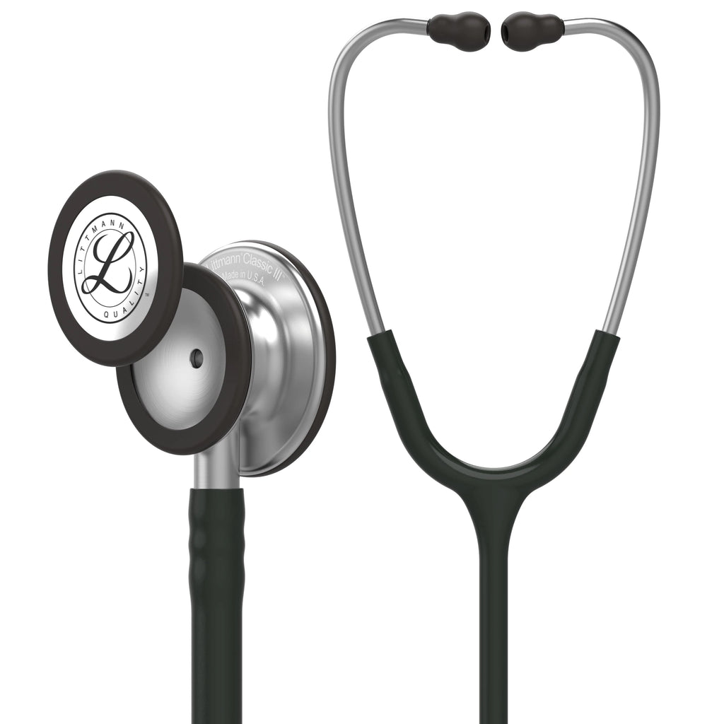 Black Tube 27 inch Stethoscope V9677