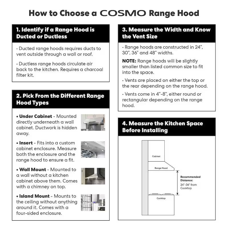 30 in. Stainless Steel Wall Mount Range Hood with Touch Controls P808038