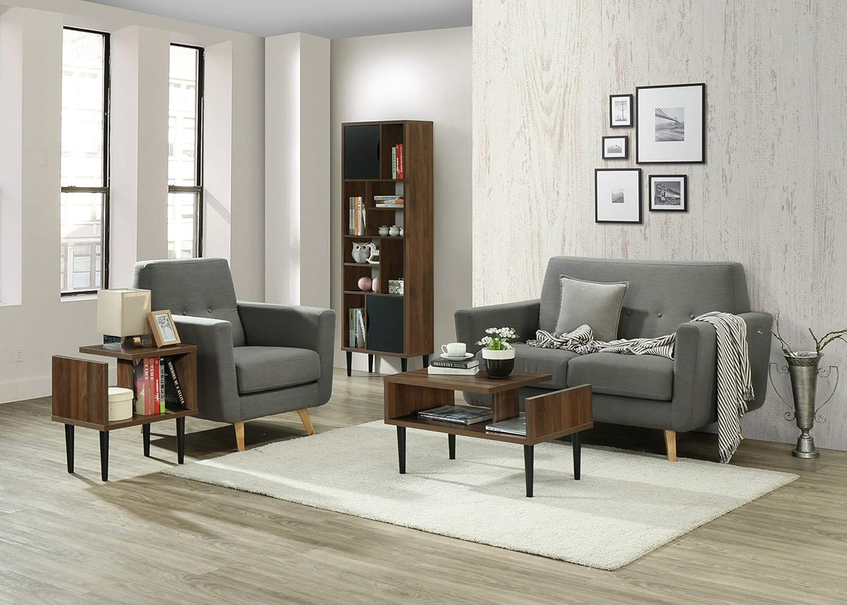 Display Bookcase, Danish Walnut V371059
