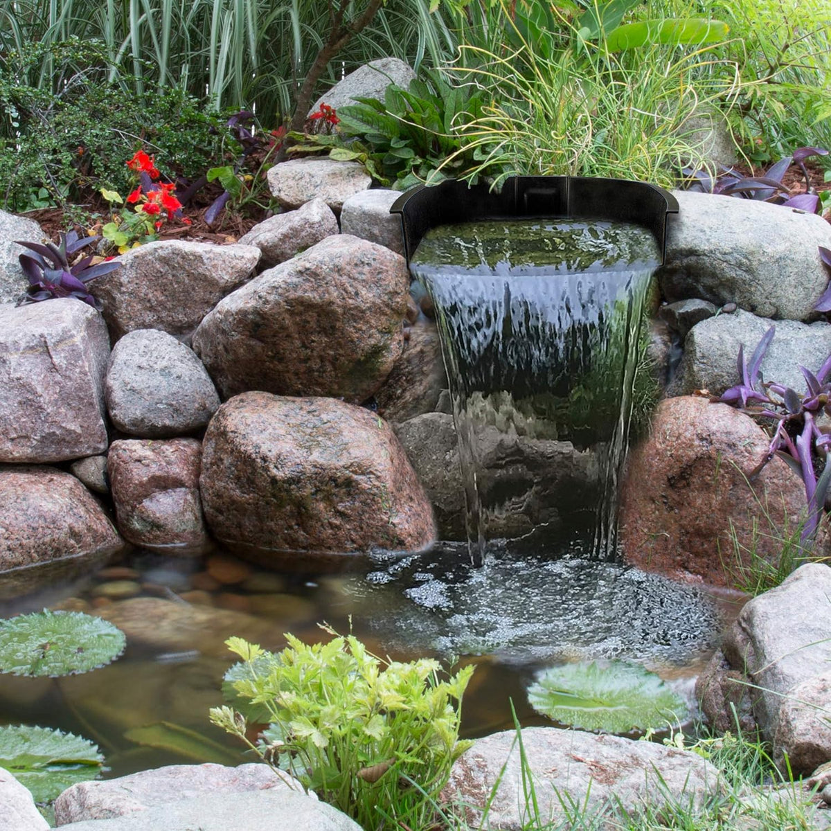 Pond Filter and Waterfall Spillway V276484