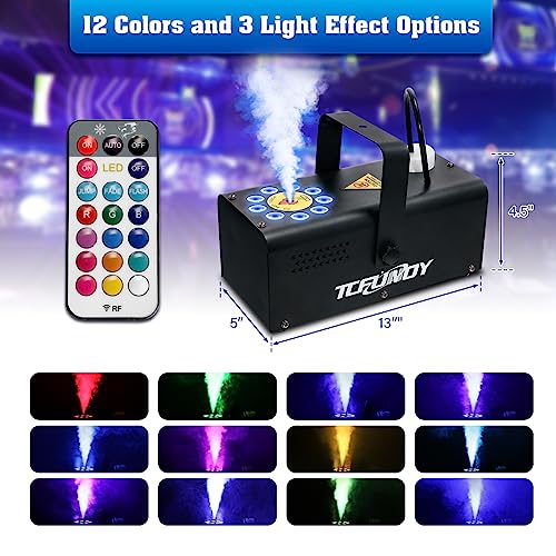 500W Fog Machine with 9 LED Lights T1899
