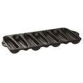 Black Pre-Seasoned Cast Iron Cornbread Baking Tray A94853
