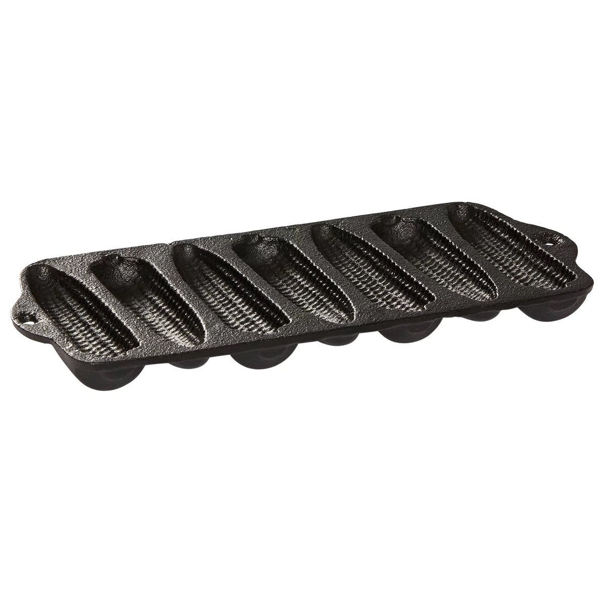 Black Pre-Seasoned Cast Iron Cornbread Baking Tray A94853