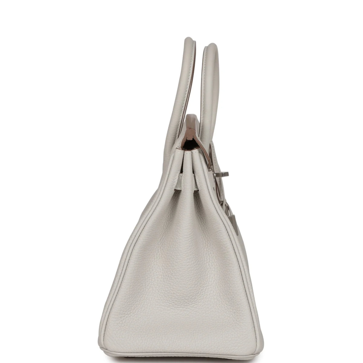 Birkin 25 Gris Pale Togo Palladium Hardware W77037