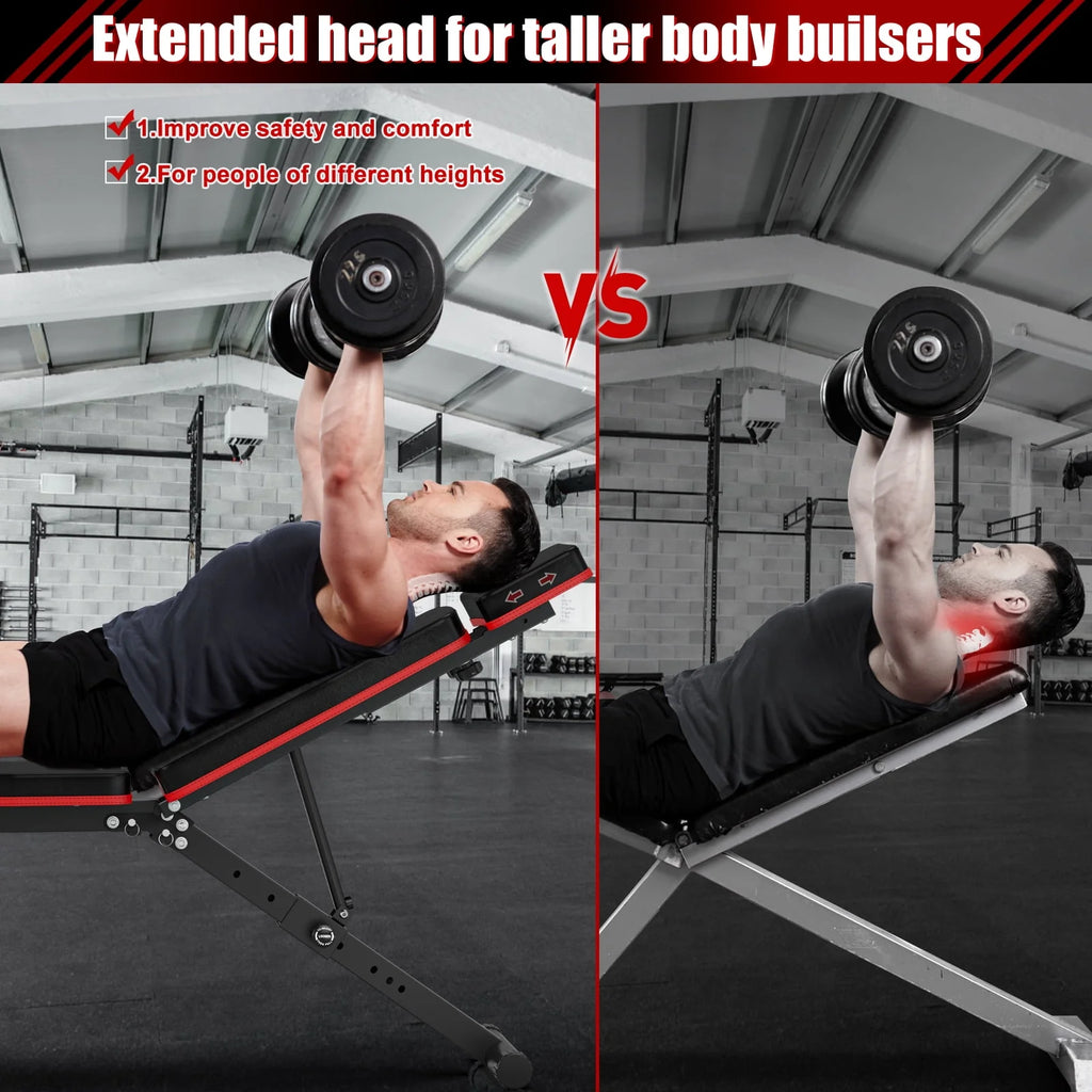 Adjustable Foldable Weight Bench H8382