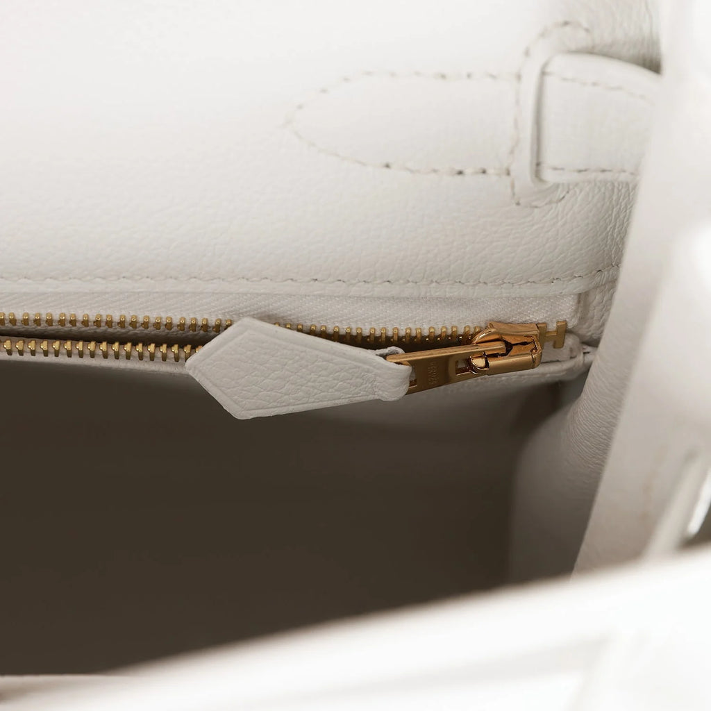 White Evercolor Leather Bag V2733