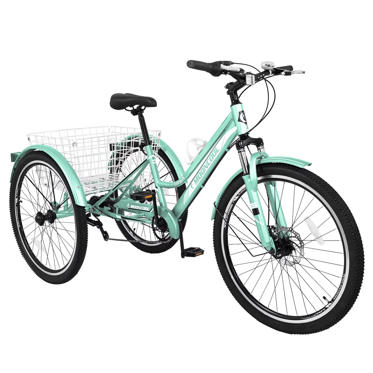 24/26''/27.5'' Wheels 7 Speed Adult Mountain Tricycle J58288