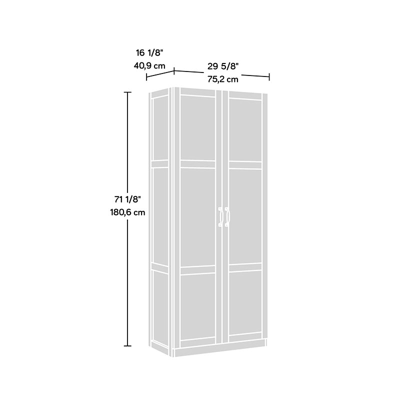 White Storage Cabinet U8563