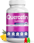 Quercetin Gummies with Bromelain Vitamin C Zinc Elderberry Vitamin D3 O443565