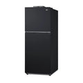 24" Wide Break Room Refrigerator-Freezer Black G97677