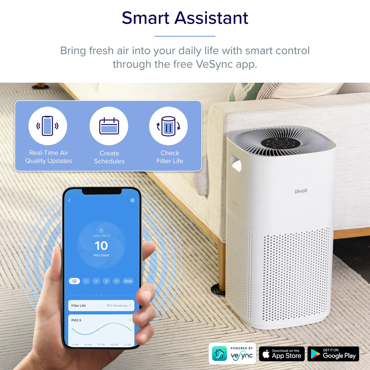 White Air Purifier O579