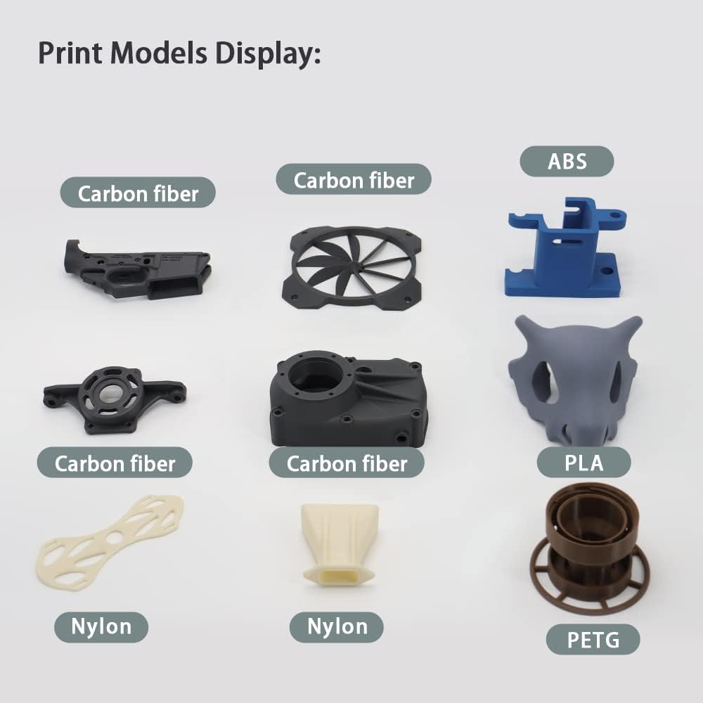 Industrial Grade 3D Printer, Automatic Leveling, 11.8x9.8x11.8 Inch O4752