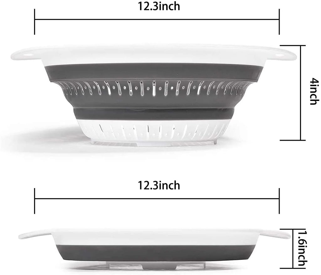 Collapsible Silicone Strainer Set of 2 Z130