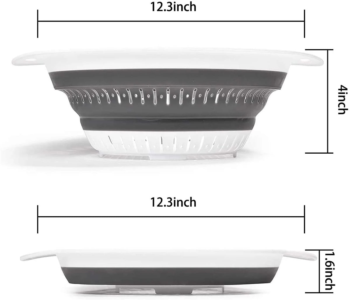 Collapsible Silicone Strainer Set of 2 Z130