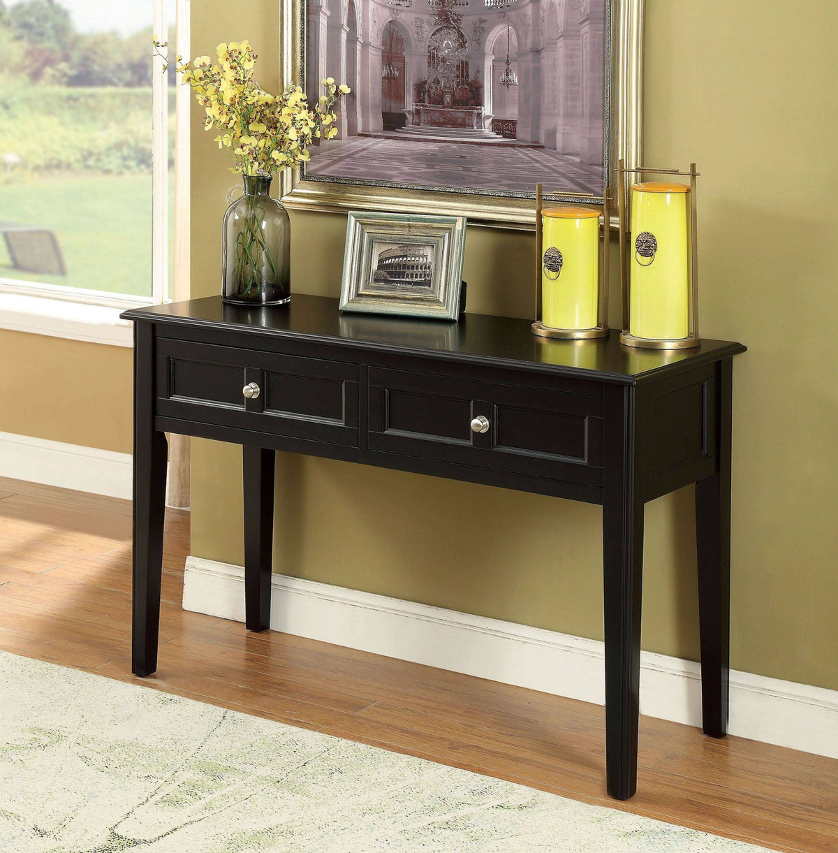 Black Sofa Table B19950