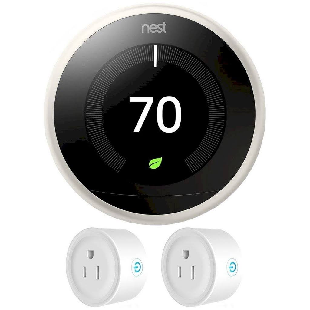 White Learning Thermostat B652