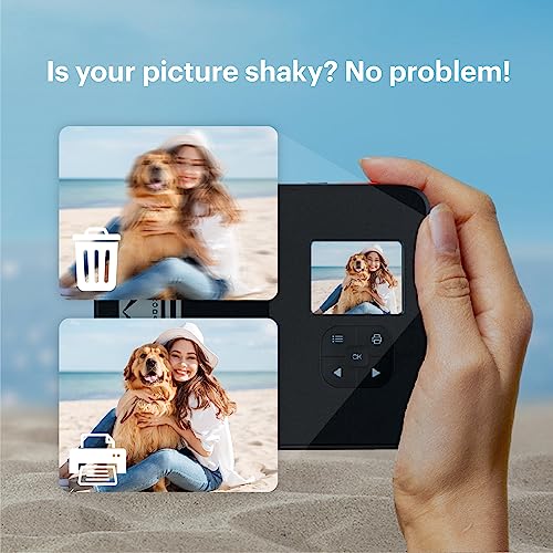 2-in-1 Instant Camera and Photo Printer with 60 Sheets Cartridge O35778