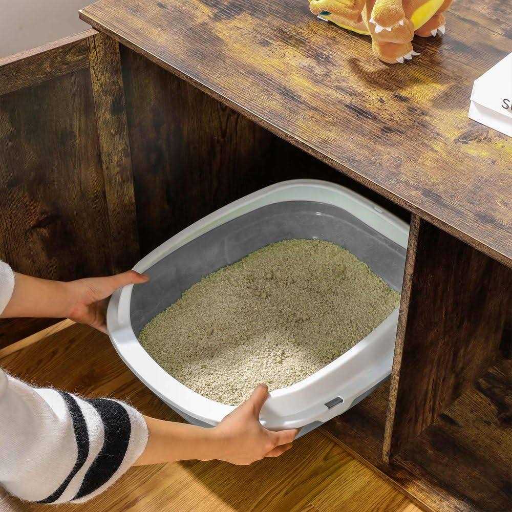 Cat Litter Box Enclosure F113559