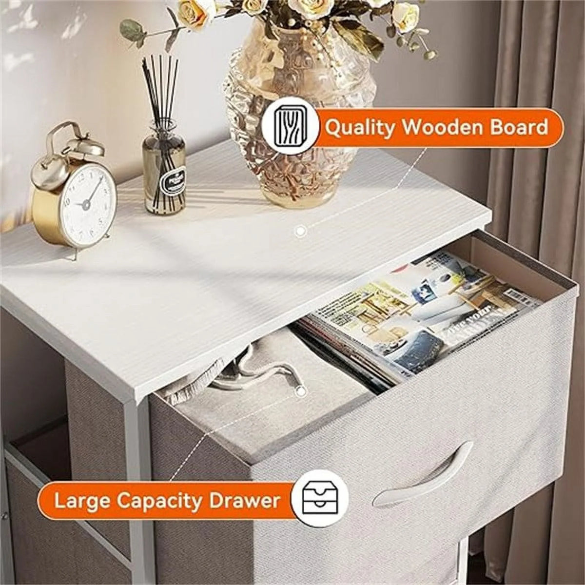 Light Grey Dresser J386