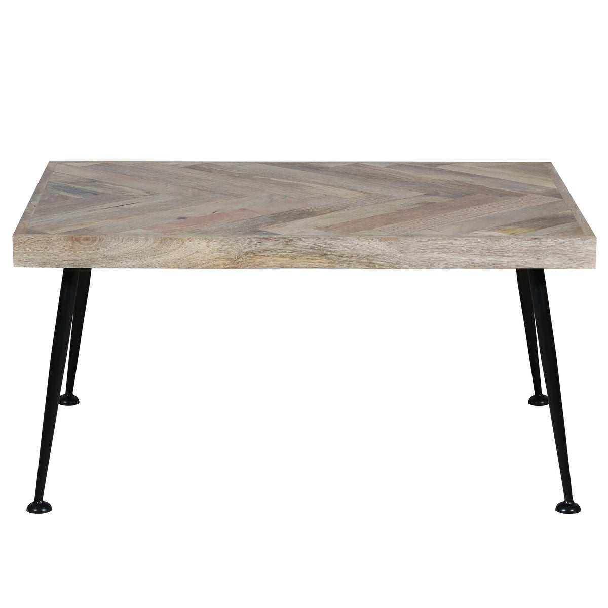 36 Inch Rectangular Mango Wood Coffee Table U596