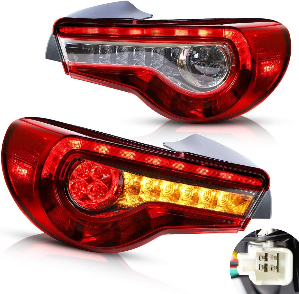 Smoked OLED Tail Lights with Sequential Turn Signal J73547