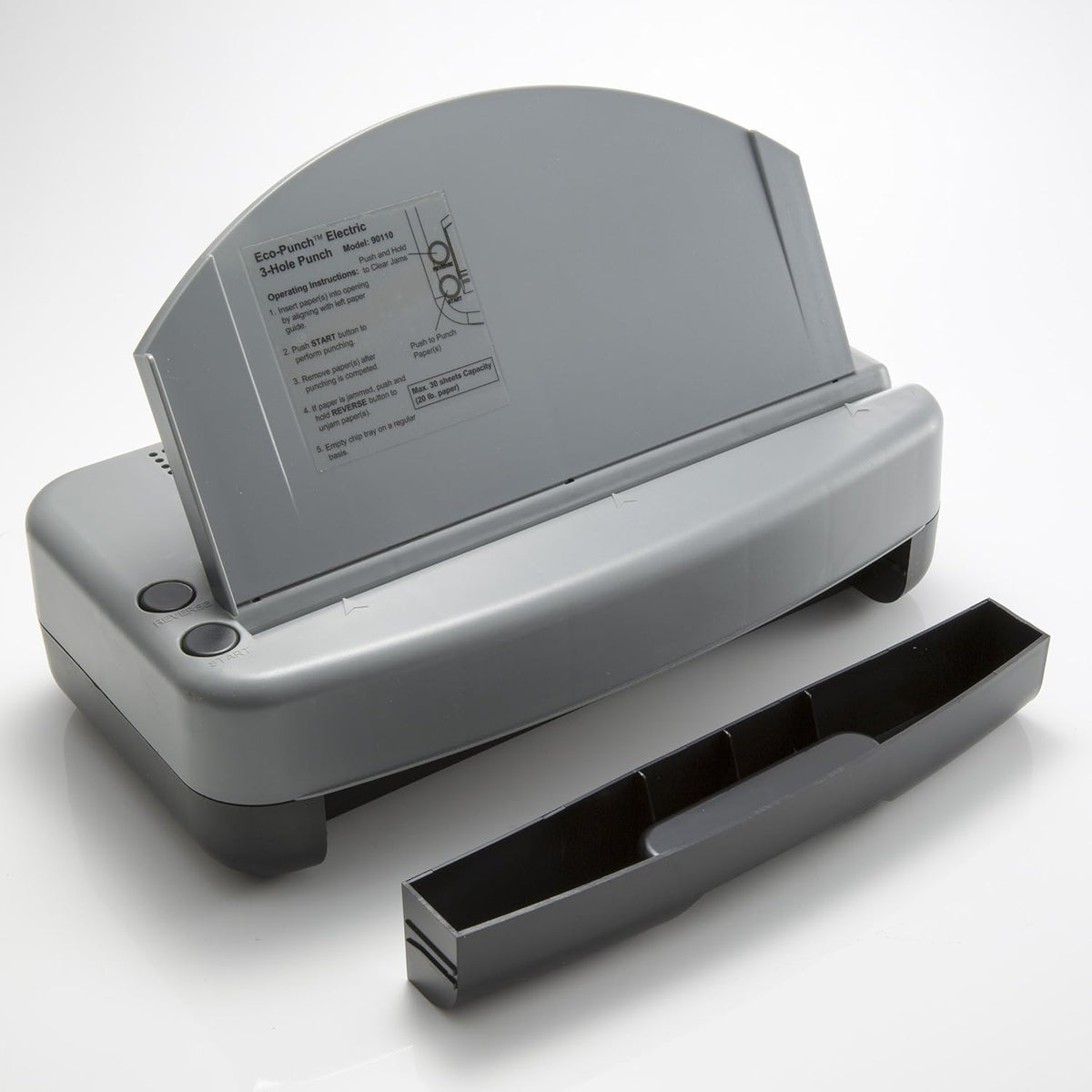 Heavy-Duty 3-Hole Electric Punch, 30 Sheet Capacity S388