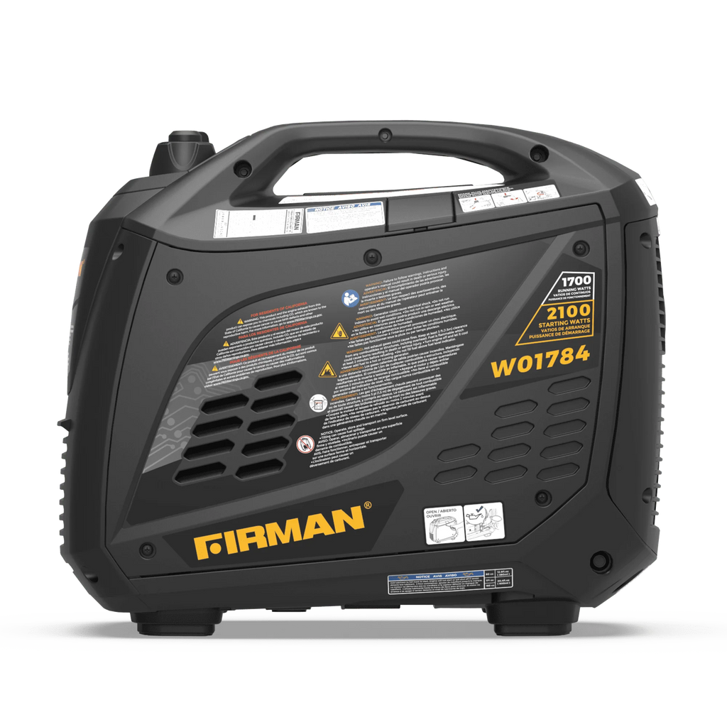2100/1700 Watt Recoil Start Inverter Portable Generator Z5183