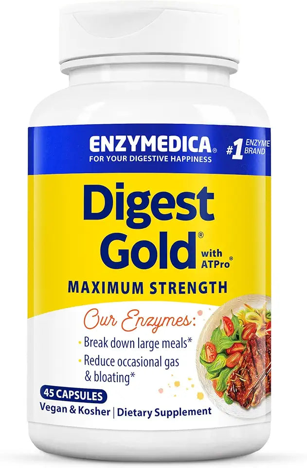 Maximum Strength Enzyme Formula 45 Capsules M547811