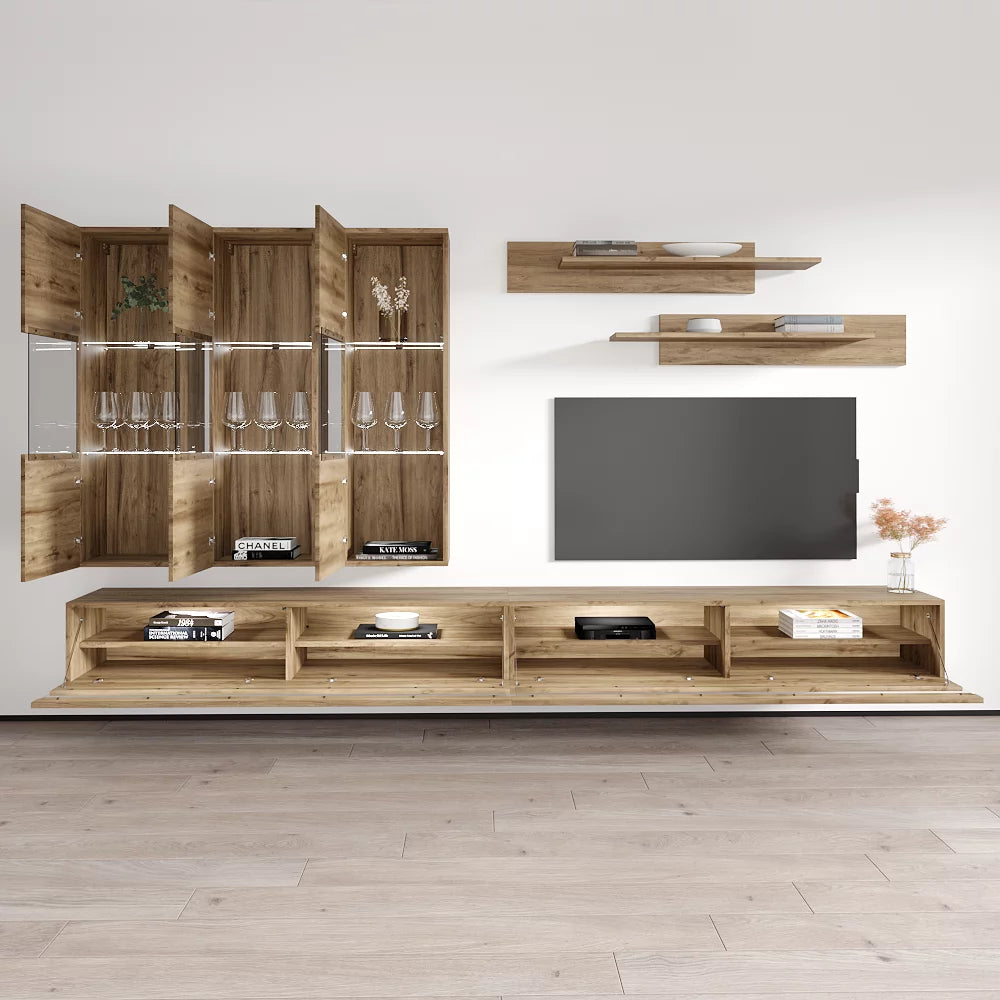 Wall Mounted Floating Entertainment Center R89139