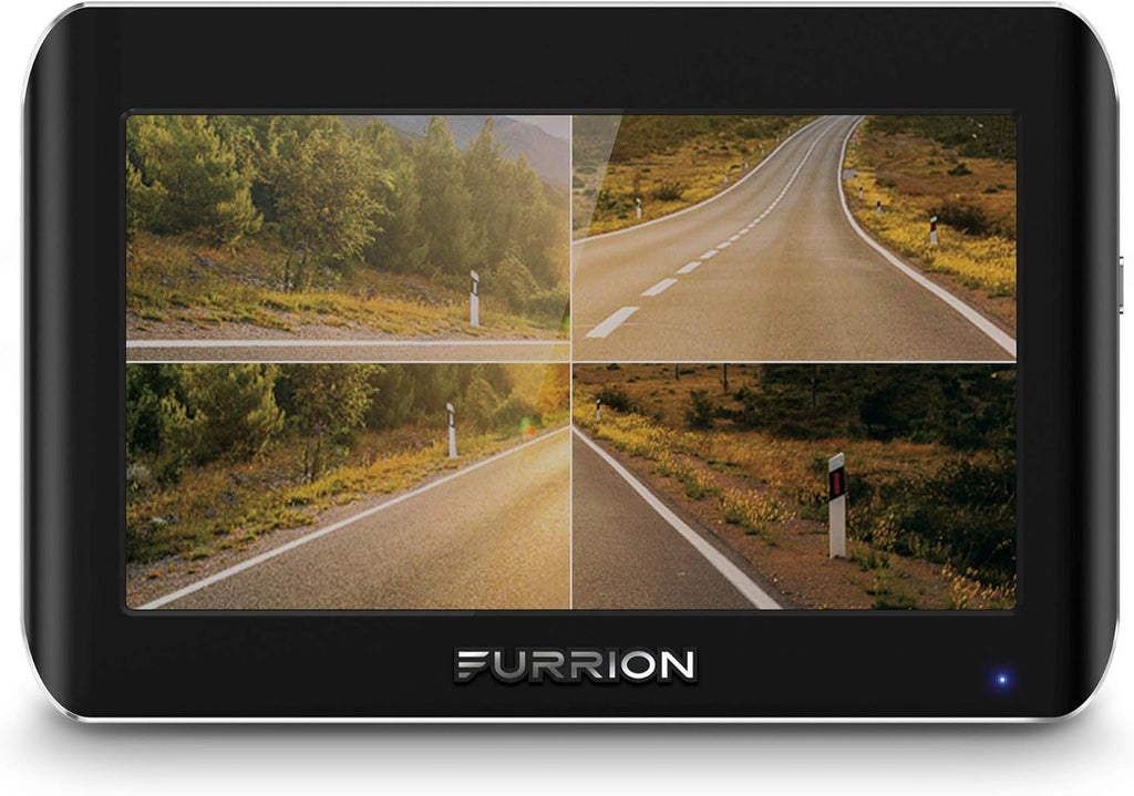 7 Inch Wireless RV Backup System with Rear Camera, Night Vision and Wide Viewing Angle, Black D379