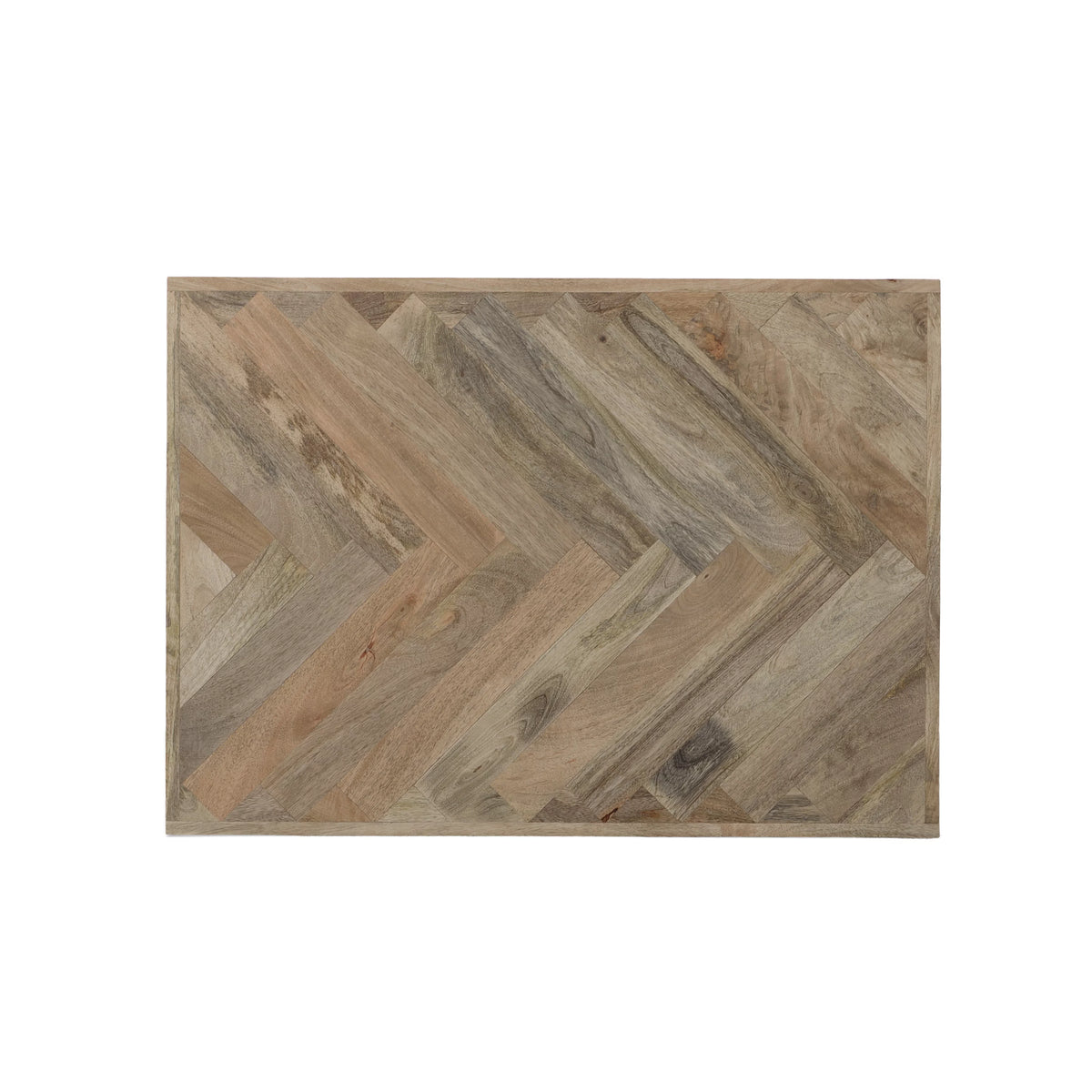 36 Inch Rectangular Mango Wood Coffee Table U596